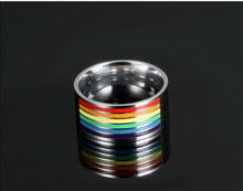 Stainless Steel Pride Ring