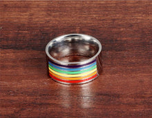 Stainless Steel Pride Ring