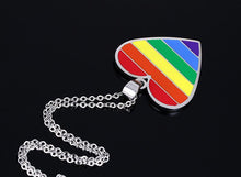 Perfect LGBT Heart Necklace