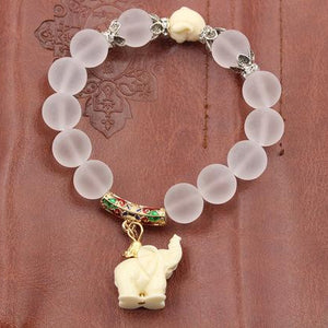 Elephant Crystal Bracelet